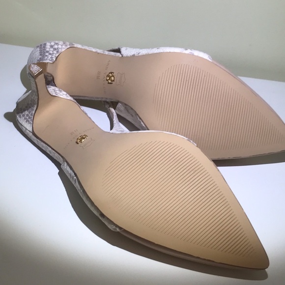 Brand new in Box Ann Taylor Lydia Slingbacks Shoes in chic Foggy Morning, Size 8 - Picture 5 of 5